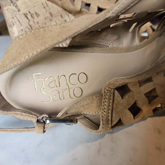 Franco Sarto Lattice Wedges - Picture 2 of 4